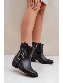 Boty na podpatku model 203874 Step in style