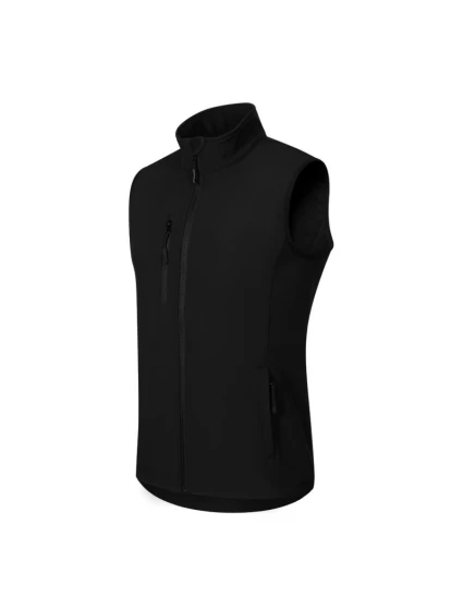 Pánská softshellová vesta Trail (černá) Pánská softshellová vesta Trail (černá)