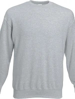 Fruit of the Loom Classic Set-In Sweat Mikina 16.2202 heather grey