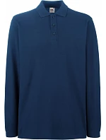 Fruit of the Loom Premium Polo LSL Piqué polo s dlouhým rukávem 16.3310 navy Fruit of the Loom Premium Polo LSL Piqué polo s dlouhým rukávem 16.3310 navy