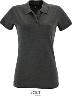 SOL'S Perfect Women Dámské piqué polo 25.1135 charcoal melange
