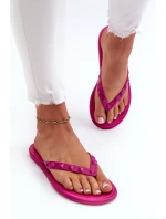 Ploché Elastické Dámské Žabky  model 21661924 - Zaxy