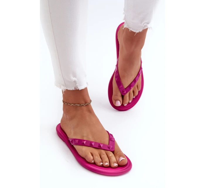 Ploché Elastické Dámské Žabky  model 21661924 - Zaxy