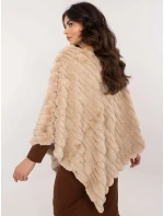 Poncho AT  beżowy model 20686495 - FPrice