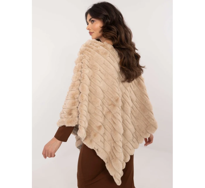 Poncho AT  beżowy model 20686495 - FPrice