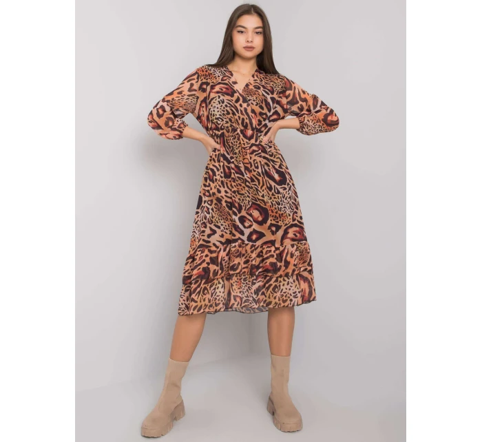 Šaty EM SK 2910 4.97 světle hnědá