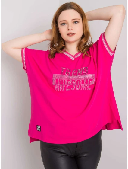 Halenka RV BZ 6496.32P fuchsiová Halenka RV BZ 6496.32P fuchsiová