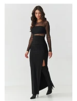 Dámské šaty M911 černé - Makadamia