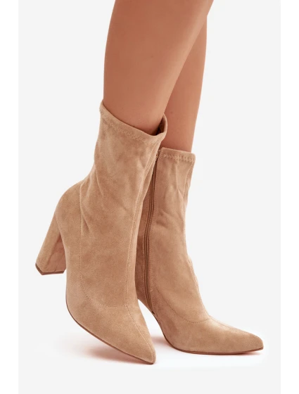 Boty na podpatku  model 222724 Step in style