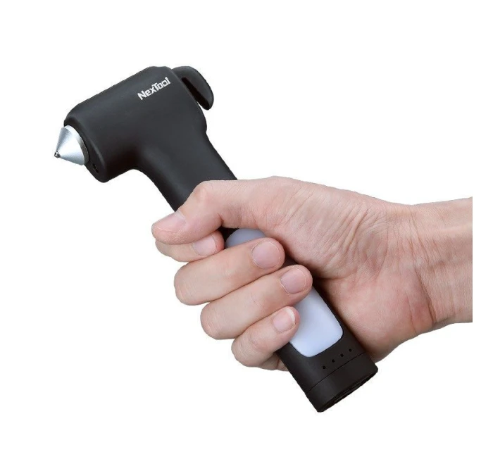 Víceúčelový záchranářský nástroj 4v1 NexTool Hammer Rescue NE0140