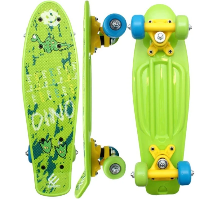 PLASTOVÝ SKATEBOARD ENERO MINI DINO