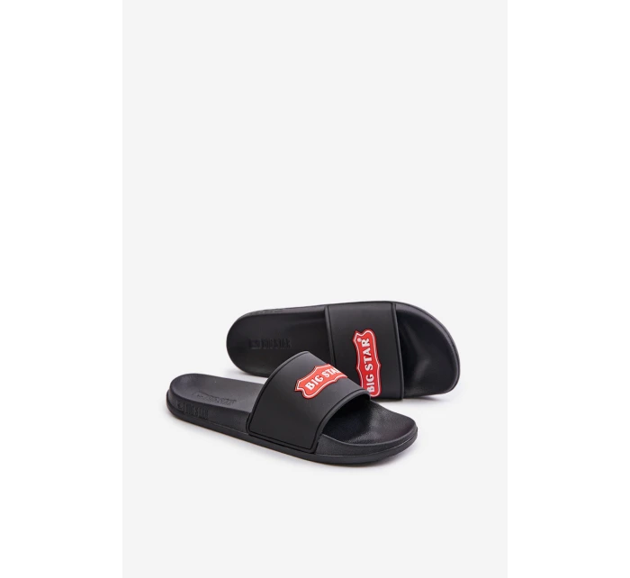 Dámské Pantofle Big Star model 21676351 Černé - Big Star Shoes Dámské Pantofle Big Star model 21676351 Černé - Big Star Shoes