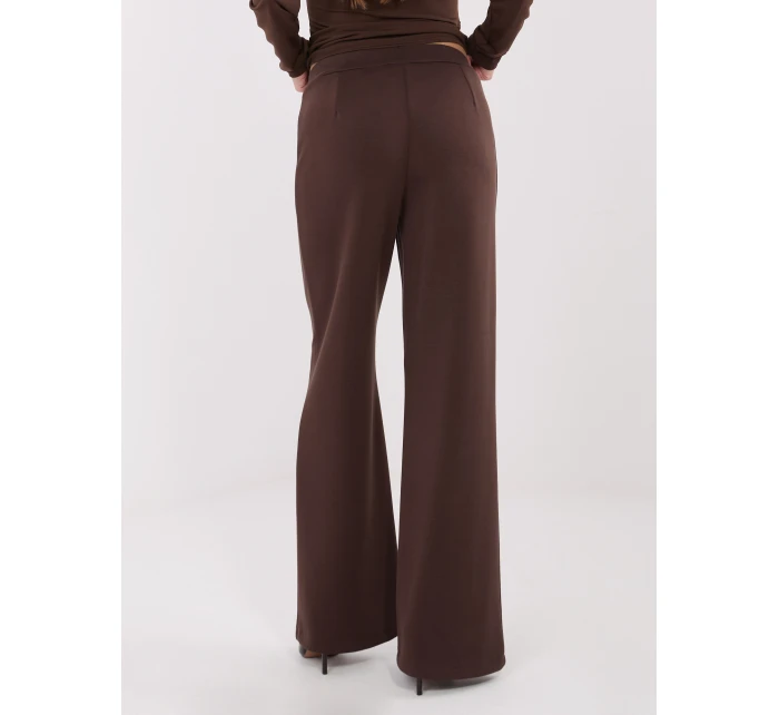 Spodnie MJ SP model 21782525 ciemny brązowy - FPrice Spodnie MJ SP model 21782525 ciemny brązowy - FPrice