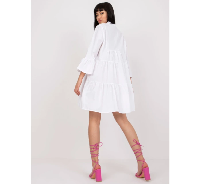 Sukienka RO SK biały model 21110864 - FPrice Sukienka RO SK biały model 21110864 - FPrice