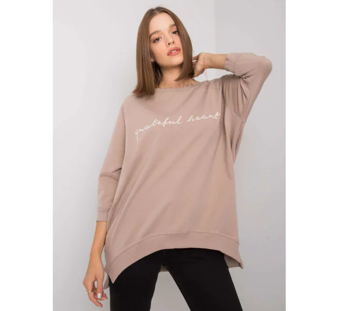 Bluza RV BL model 20206350 ciemny bezowy - FPrice