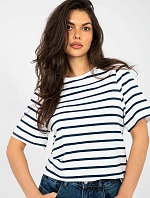 Tričko RV TS A1087.74 tmavě modrá a bílá