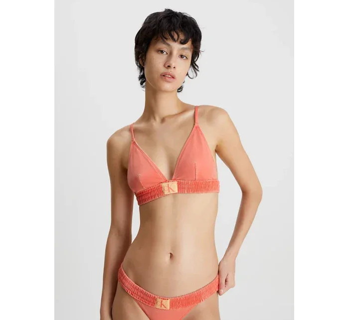 Dámský vrchní díl bikin  korálová  model 18358526 - Calvin Klein