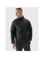 Pánská péřová bunda 4FAW23TDJAM239 20S Černá - 4F