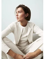Versatile Rib Cardigan LSL - Silk White - TRIUMPH Silk White - TRIUMPH