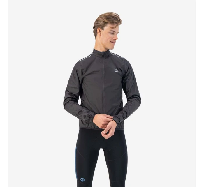 Rogelli bunda do deště CORE černá 2XL Rogelli bunda do deště CORE černá 2XL