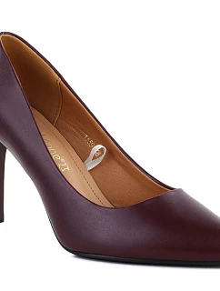 Lodičky na jehlovém podpatku bordó Sergio Leone 1339