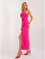 Sukienka DHJ SK model 19926624 fuksjowy - FPrice