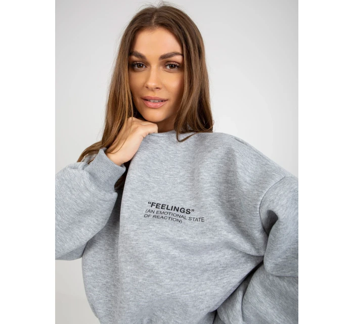 Mikina EM BL ES 21 521 1.93P šedá