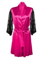 DKaren Housecoat Elizabeth Dark Pink