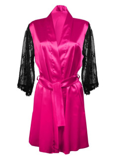 DKaren Housecoat Elizabeth Dark Pink