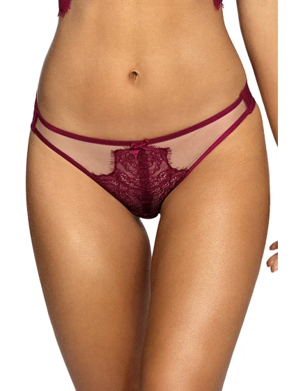 Svůdná tanga V-9438 vínová - Axami Svůdná tanga V-9438 vínová - Axami