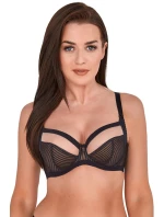 Dámská podprsenka Clara BS0 1212 Černá s béžovou - Gaia