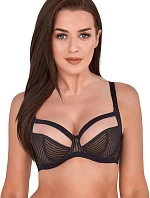 Dámská podprsenka Clara BS0 1212 Černá s béžovou - Gaia