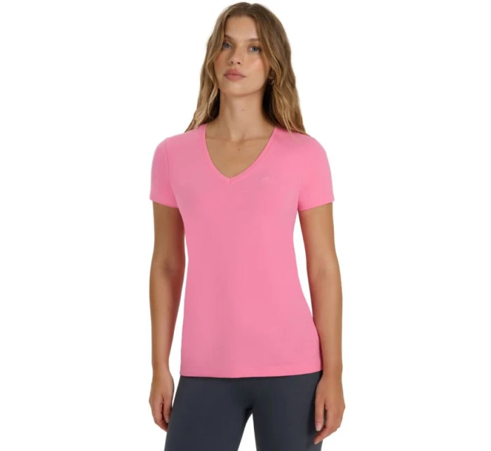 Dámské tričko růžové WAW25TTSH 54S model 21391900 - 4F Dámské tričko růžové WAW25TTSH 54S model 21391900 - 4F