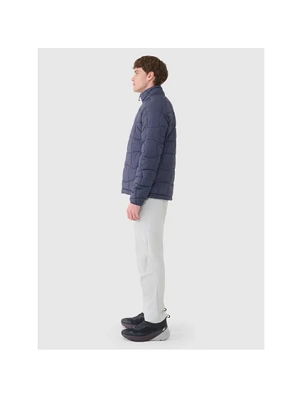 Pánská trekingová bunda model 21434041 s výplní Primaloft Silver - 4F Pánská trekingová bunda model 21434041 s výplní Primaloft Silver - 4F