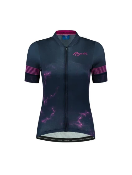 Rogelli dámský dres MARBLE navy blue XL