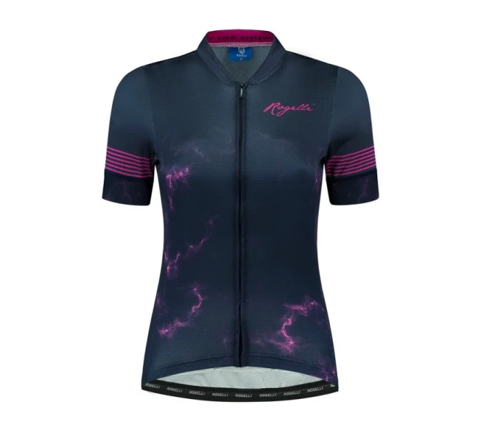 Rogelli dámský dres MARBLE navy blue XL