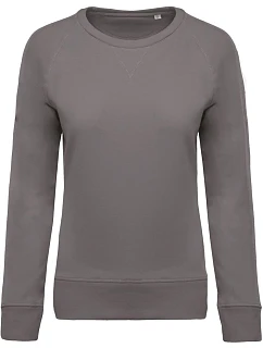 Kariban K 481 Dámská raglánová mikina z bio bavlny 20.K481 storm grey