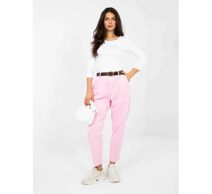 IT kalhoty SP FL9767 1.02 světle růžová