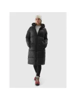 Dámská dlouhá bunda W 4FWAW24TDJAF475-20S černá - 4F