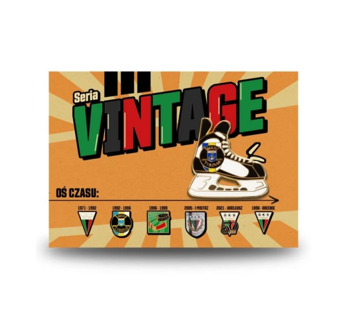 MKH Tysovia Vintage Skate pin MKH Tysovia Vintage Skate pin