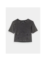 Crop top slim smooth dámský 4F 4FRAW24TTSHF2581-20S