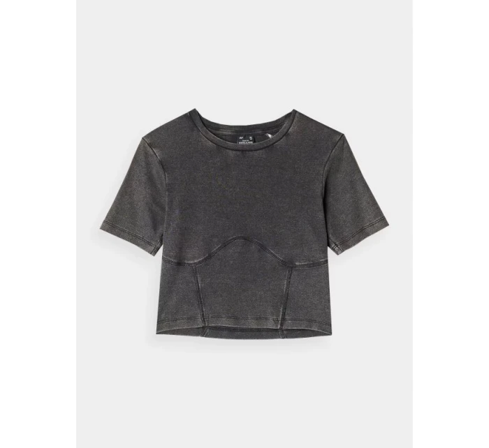 Crop top slim smooth dámský 4F 4FRAW24TTSHF2581-20S