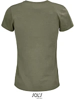 SOL'S Crusader Women Dámské tričko z bio bavlny 25.3581 khaki SOL'S Crusader Women Dámské tričko z bio bavlny 25.3581 khaki
