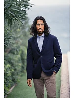J.Harvest & Frost YB 50 Slim Men Keprová košile s dlouhým rukávem 63.5002 sky blue stripe J.Harvest & Frost YB 50 Slim Men Keprová košile s dlouhým rukávem 63.5002 sky blue stripe