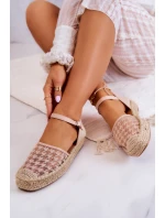 Dámské espadrilky se sponou Nude model 21580094 - Boto