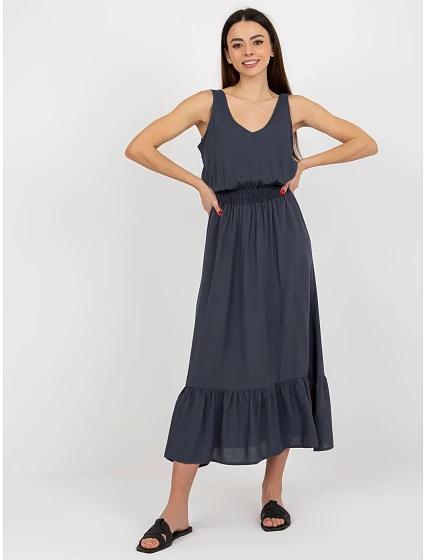 Dámské šaty model 18339319 tmavě modré - FPrice