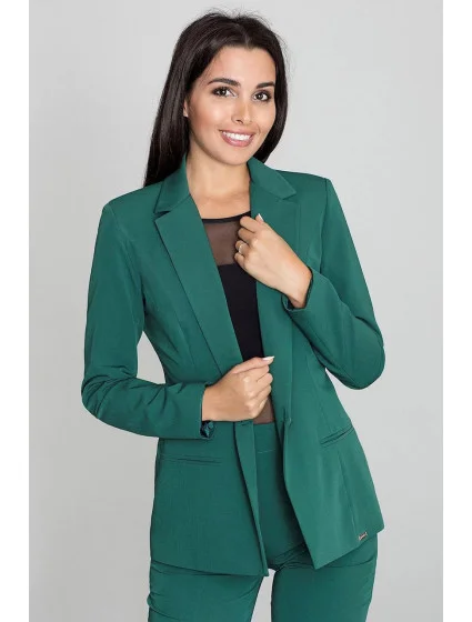Dámské sako model 19366030 zelené - Figl