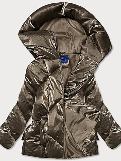 METALICZNA KRÓTKA ZIMOWA KURTKA DAMSKA model 21242785 - Ann Gissy