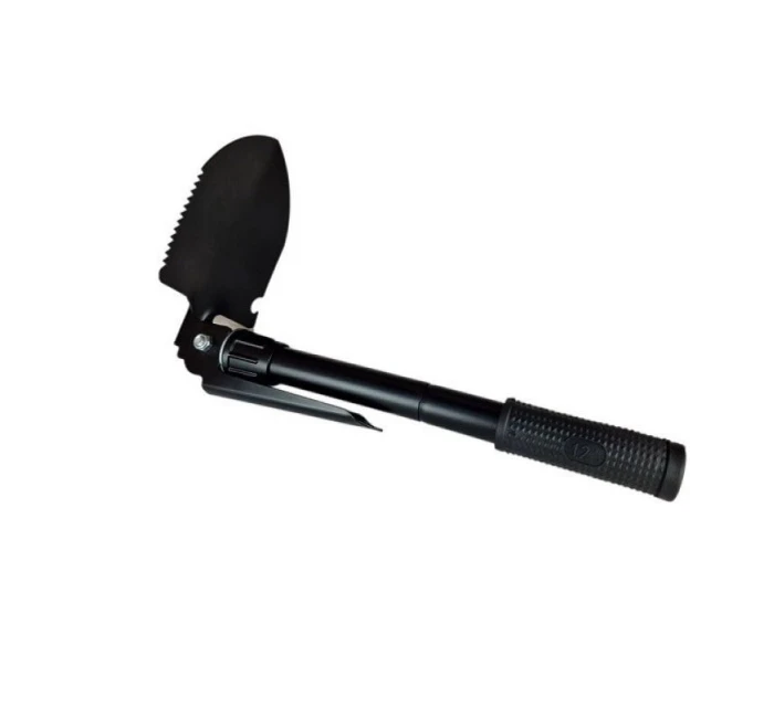 Taktická multifunkční lopata AZYMUT Trapper černá + batoh