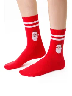 Steven Merry Christmas 136 barva:červená - Santa Claus